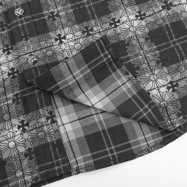 激安価格！クロムハーツ チェックシャツ スーパーコピー Kua54325